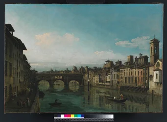 The Arno in Florence with the Ponte Vecchio
